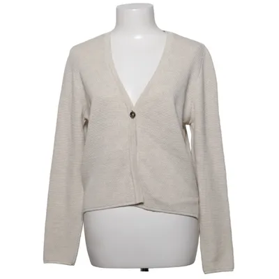Cardigan (Beige) fra Sibin/Linnebjerg Akryl, Merinould