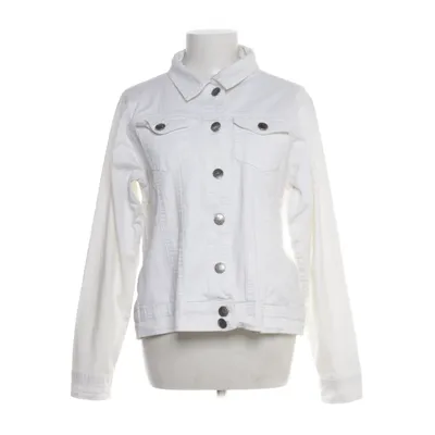 Denim jacket (White) from Okay Cotton, Elastane