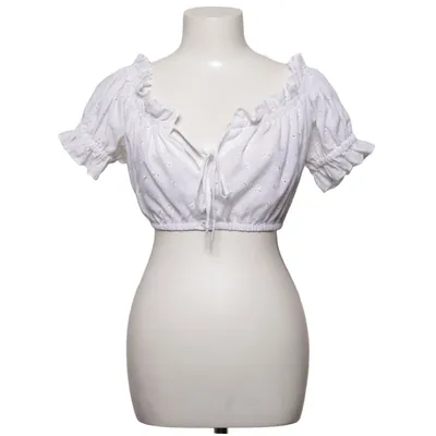 Dirndlbluse (Weiß) von Lisa's Landhaus Baumwolle, Polyester