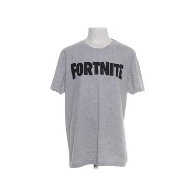 T-shirt (Grå, Svart) från Fortnite Bomull, Polyester