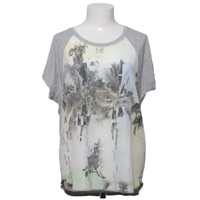 Haut (Gris, Multicolore) de Carla F Élasthane, Polyester, Viscose