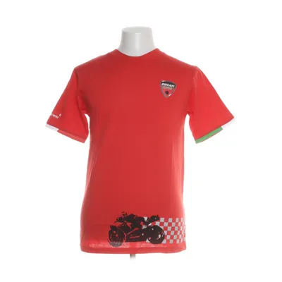 T-shirt (Rød) fra Ducati Bomuld, Polyester