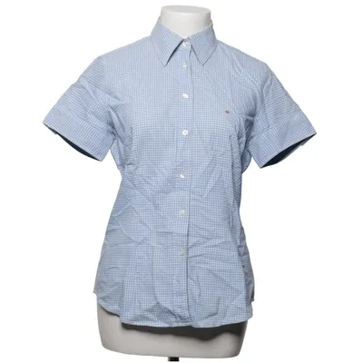 Short sleeve shirt (Blue, White) from GANT Cotton, Elastane
