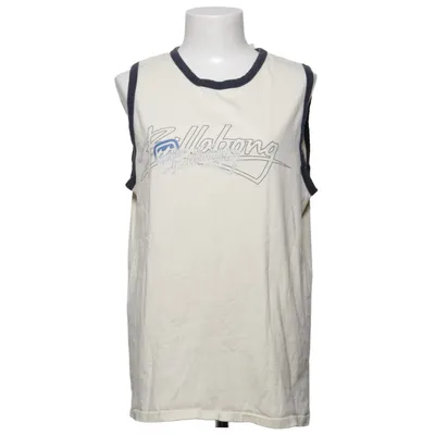 Tank Top (Beige, Blue) from Billabong Cotton