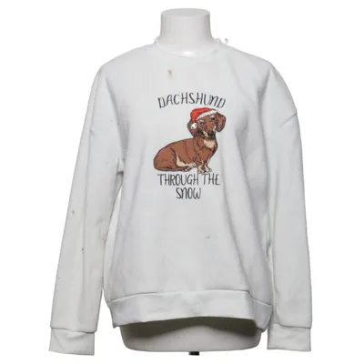 Weihnachtspullover (Dachshund Through The Snow) von Chelsea Peers Elasthan, Polyester