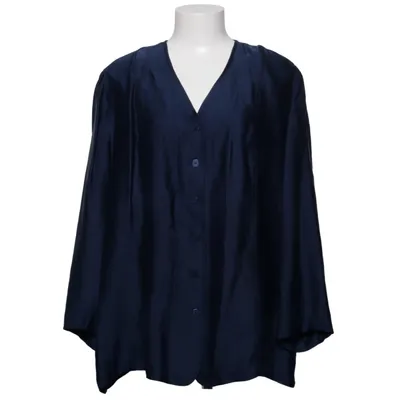 Bluse (Blau) von Bloch Seide