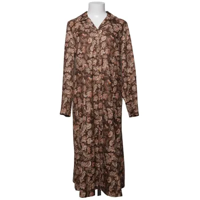 Dress (Brown, Orange, Beige) from Finn Karelia Cotton, Polyester