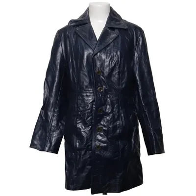 Leren jas (Blauw) van Steilmann Leer