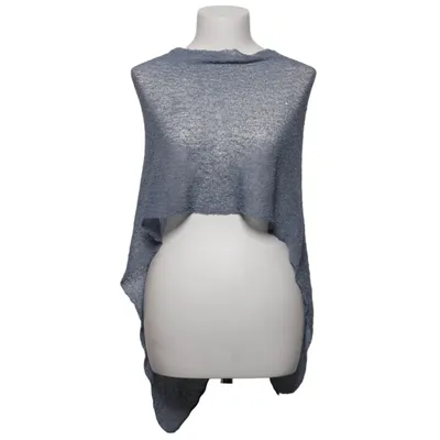 Poncho (Grå) fra Ulla Jacobsson Kläder Akryl, Polyamid