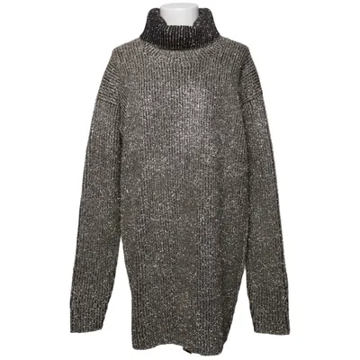 Polotröja (Grå, Silverfärgad) från H&M Studio Metallfiber, Polyamid, Polyester