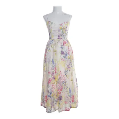 Maxi jurk (Meerkleurig, Beige) van H&M Premium Quality Katoen, Linnen, Polyester