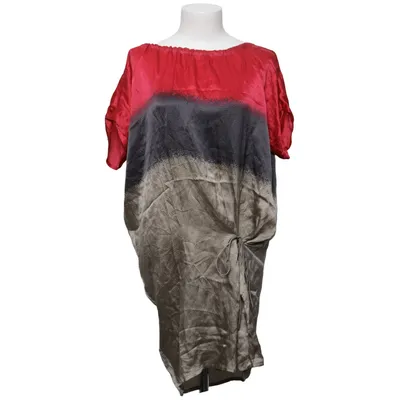 Dress (Pink, Gray, Black) from Rützou Silk