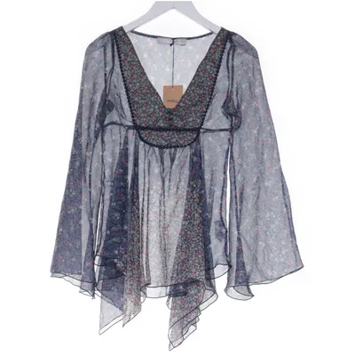 Bluse (Blå, Flerfarvet) fra Zara Polyester
