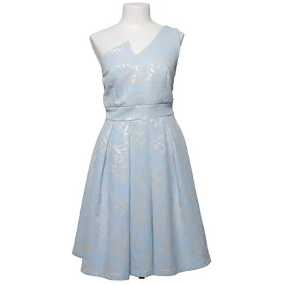 Dress (Blue, White) from DejaVu Elastane, Polyester