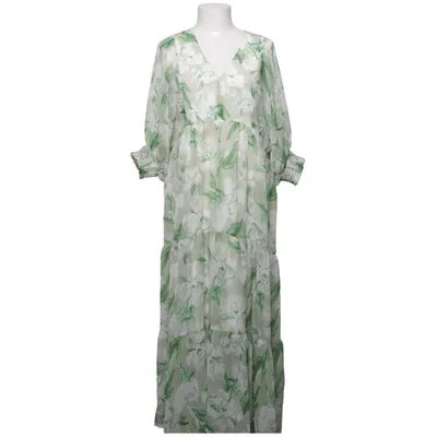 Maxi jurk (Groen, Wit) van Ellos Polyester