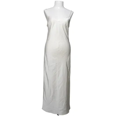 Maxi dress (White) from Mango Polyester, Viscose