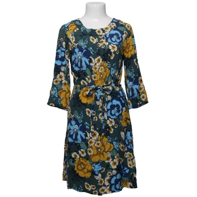 Jurk (Blauw, Groen, Geel) van King Louie Viscose