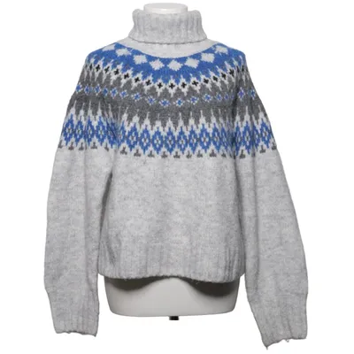 Rollkragenpullover (Grau, Mehrfarbig) von L.O.G.G by H&M Acryl, Elasthan, Polyester, Polyamid