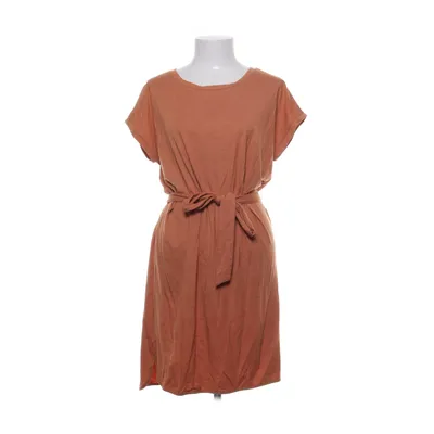 Klänning (Brun) från Ichi Elastan, Metallfiber, Polyester, Viskos