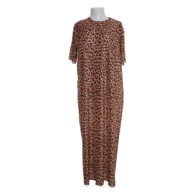 Maxi jurk (Oranje, Meerkleurig) van Zara Woman Collection