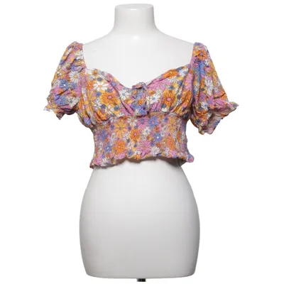 Crop top (Gul, Flerfarvet) fra FB Sister Viscose