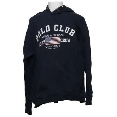 Sweat à capuche (Bleu) de Polo Club Coton