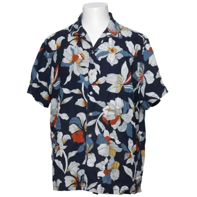 Korte mouwen shirt (Blauw, Meerkleurig) van C&A Linnen, Viscose