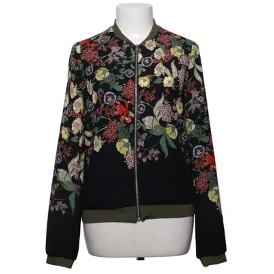 Bomber jacket (Black, Multicolored) from Trf Outerwear Polyester