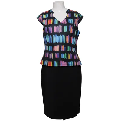 Robe (Noir, Multicolore) de Sara Louise Élasthane, Polyester