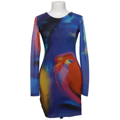 Dress (Blue, Multicolored) from Zara