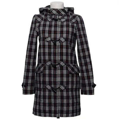 Dufflecoat (Cheap Monday's Duffel Girl, Storlek XS, Storlek 170, Dam, Tween / Tonåring/ Barn, Vintage, Märkeskläder, Jacka, Höstjacka, Kappa, Ullkappa, Ylle, Fodrad, Kvalitet, Klassisk, Tidlös, Varm, Bekväm, Rutig, Plaid, Tartan, 90s, Y2K, 00s, Skola, Skolstart, College, Preppy, Academia, Dark Academia, Streetwear, Edgy, Cool, Indie, Hipster, Twee, Grunge, Skate, Rock, Post-punk, Emo, Rock, Alternativ, Twilight, Twilightcore, Bella Swan) fra Cheap Monday Akryl, Polyester, Uld