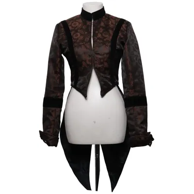 Tailcoat jacket (Brown, Black) from Leatherotics