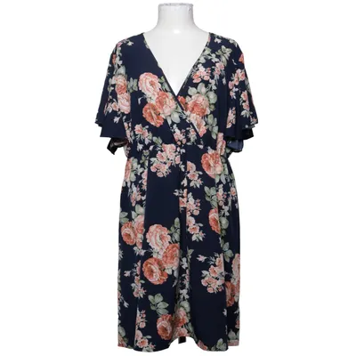 Klänning (Blå, Flerfärgad) från Shein Curve Polyester