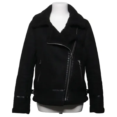 Shearlingjacka (Svart) från Zara Outerwear Polyester