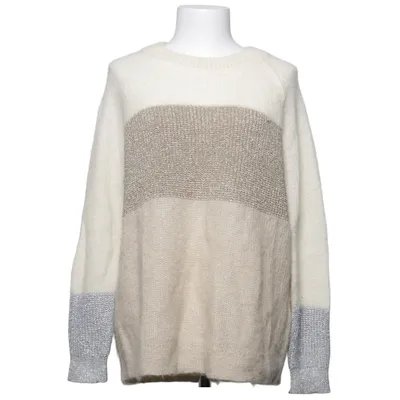 Sweater (Beige, Grå, Hvid) fra Munthe Metallfiber, Mohair, Polyamid, Polyester, Uld