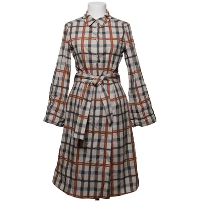 Shirt dress (Beige, Brown, Gray) from DAKS London Acetate, Cotton