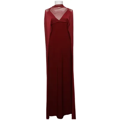 Evening gown (Red) from ASOS Design Elastane, Polyester