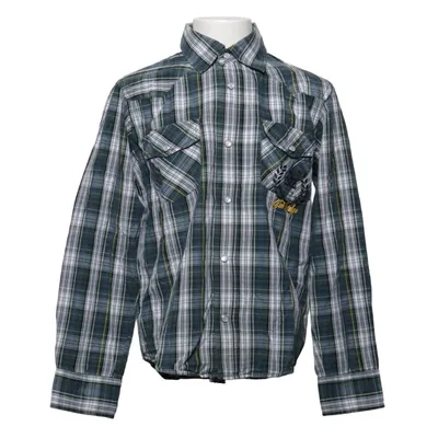Flanellskjorta (Grön, Vit, Blå) från Boys by KappAhl Bomull