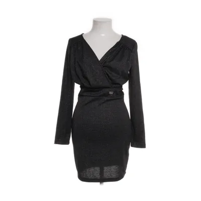 Klänning (Svart, Silverfärgad) från Chiara Forthi Milano Metallfiber, Polyester, Viskos