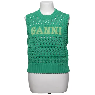 Spencer (Groen) van Ganni Organisch katoen, Polyamide
