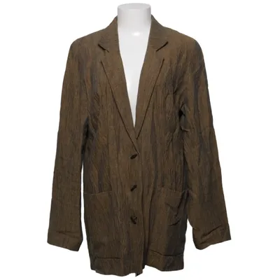 Blazer (Brown) from Sylvia Heise Linen