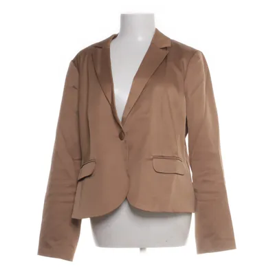 Blazer (Brown) from Promiss Polyester, Cotton, Elastane