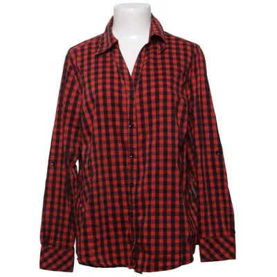 Flannel shirt (Red, Black) from Generous by Lindex Cotton, Elastane, Polyamide, Polyester