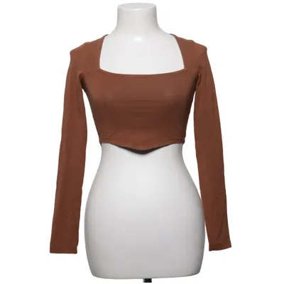 Crop top (Bruin) van ASOS Design Katoen, Elastaan