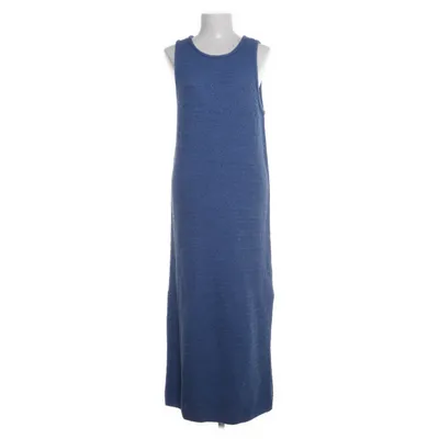 Maxikjole (Blå) fra H&M Premium Bomuld, Silke, Polyester
