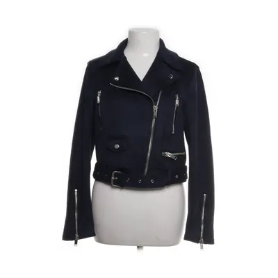 Bikerjacka (Blå) från Zara Basic Outerwear Elastan, Polyester