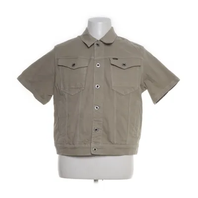 Denim blouse (Groen) van Raw Organisch katoen, Polyester