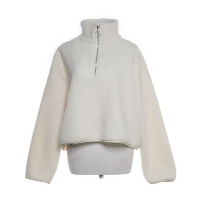 Fleece trui (Wit) van Edited Gerecycled polyester