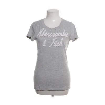 Top (Grijs, Wit) van Abercrombie & Fitch Katoen, Polyester