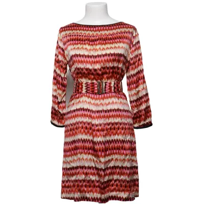 Robe (Rose, Rouge, Beige) de Demoy Élasthane, Soie
